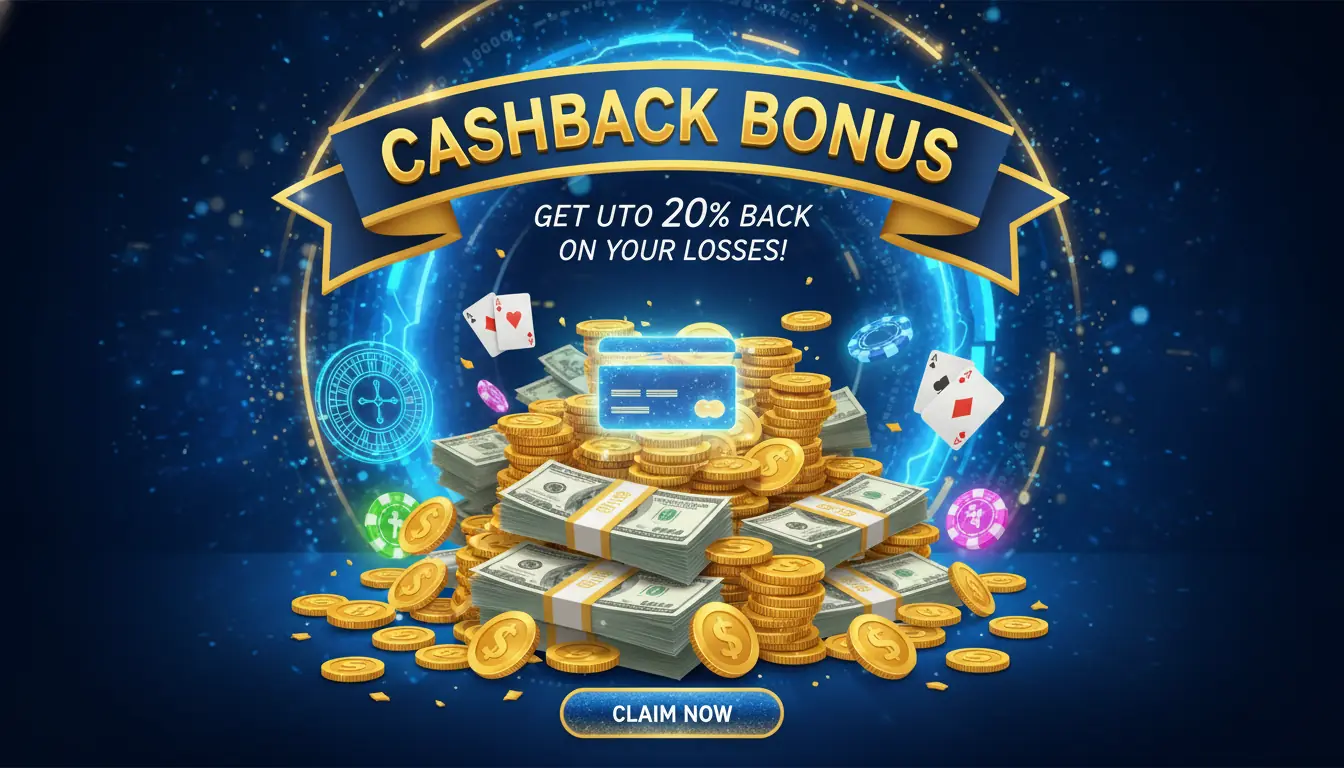Spinia Cashback Bonus